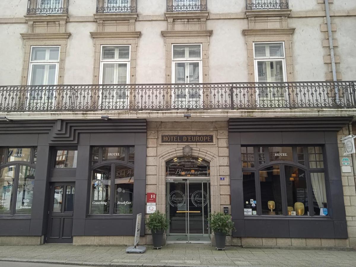 Grand Hotel De L'Europe Morlaix Bagian luar foto